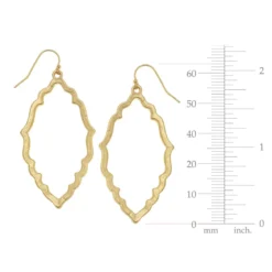 Medallion Outline Earrings
