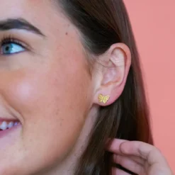 Mini Butterfly Studs