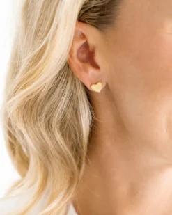 Mini Heart Studs