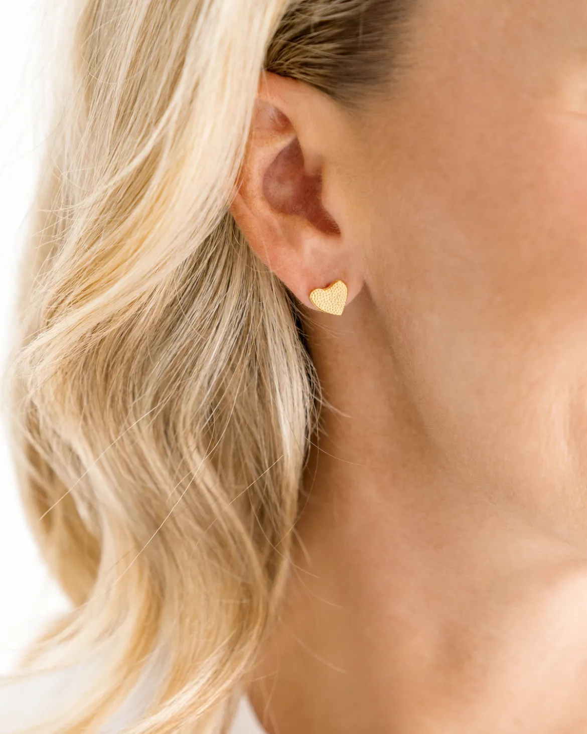 Mini Heart Studs