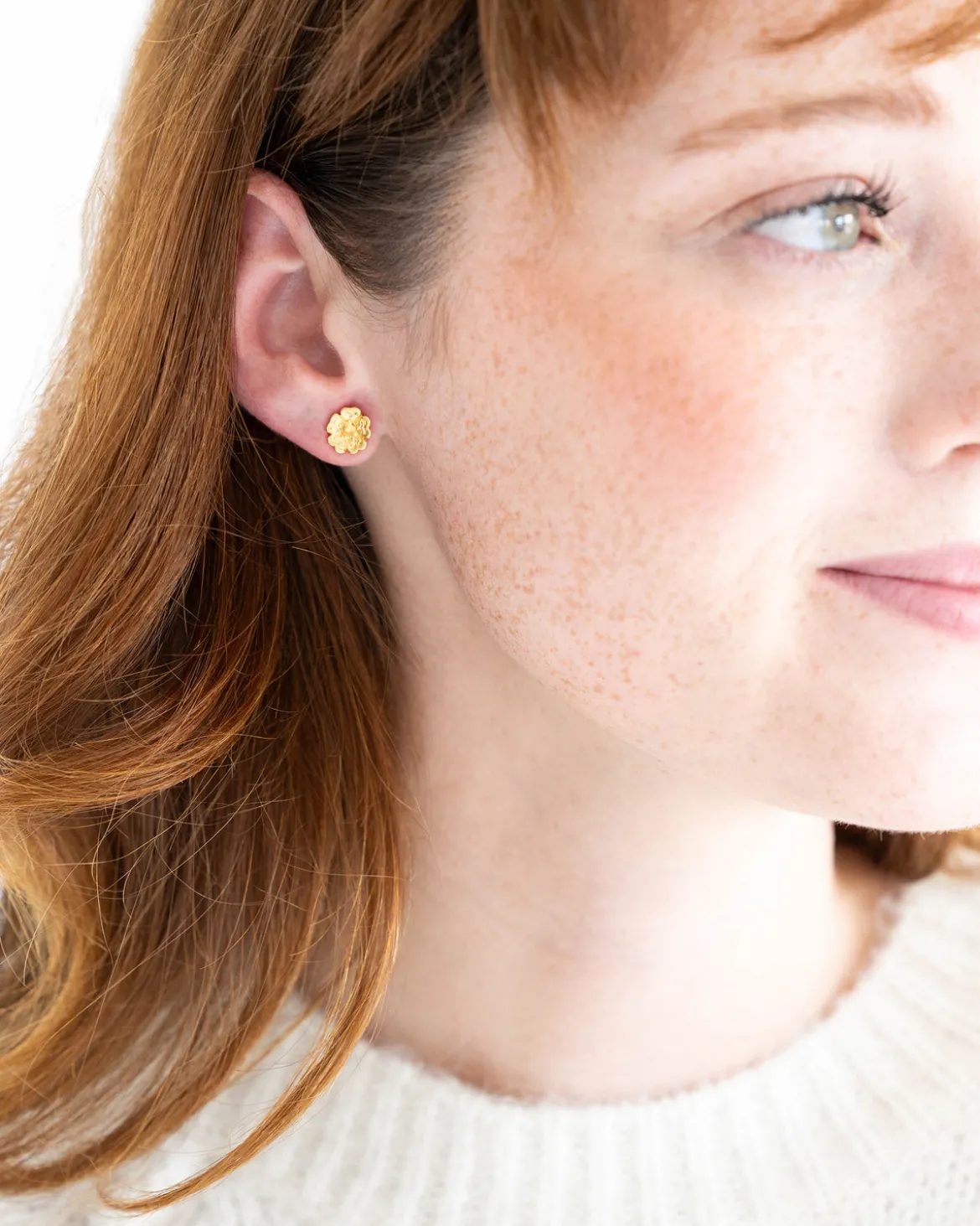 Mini Poppy Studs