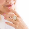 Mixed Metal Coin Ring