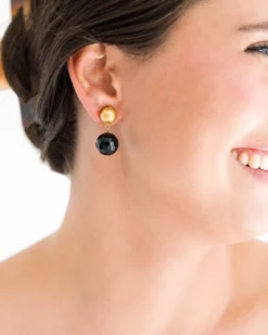 Onyx Margaret Drop Earrings