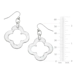 Open Clover Earrings