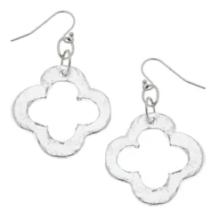 Open Clover Earrings