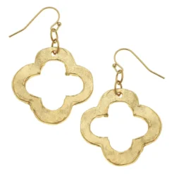 Open Clover Earrings