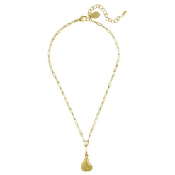Oyster Paperclip Necklace