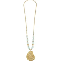 Oyster Sea Glass Necklace