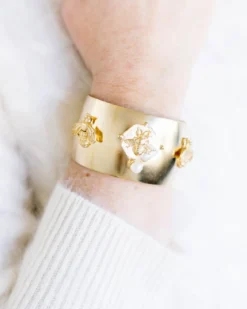 Pearl Bee Cuff
