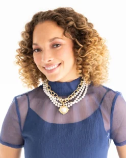 Pearl Cab Multi-Strand Pearl Necklace