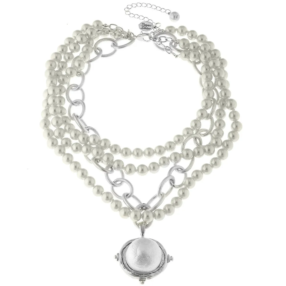 Pearl Cab Multi-Strand Pearl Necklace