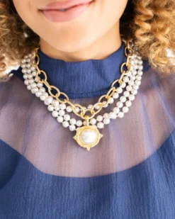 Pearl Cab Multi-Strand Pearl Necklace