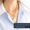 Peruvian Coin Toggle Necklace