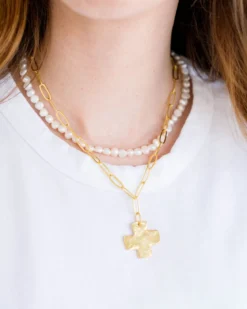 Piper Paperclip Necklace