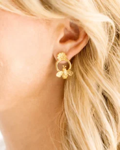 Poppy Bee Studs