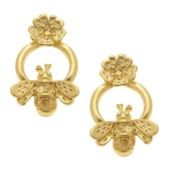 Poppy Bee Studs
