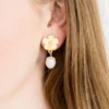 Poppy Pearl Drop Earrings