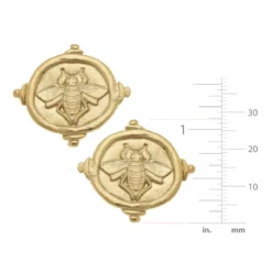 Queen Bee Intaglio Studs