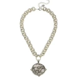Race Horse Intaglio Necklace