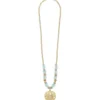 Sand Dollar Sea Glass Necklace