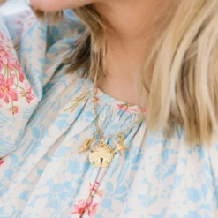 Sand & Sea Paperclip Necklace