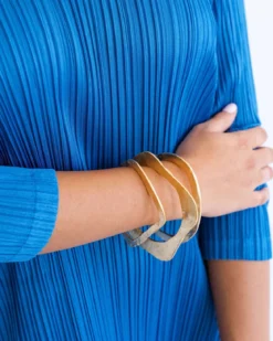 Set of 3 Hammered Bangles