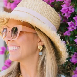 Shell Drop Earrings