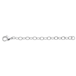 Silver Necklace Extender Chain