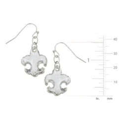 Small Fleur-de-lis Earrings