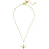 Small Longhorn Paperclip Necklace