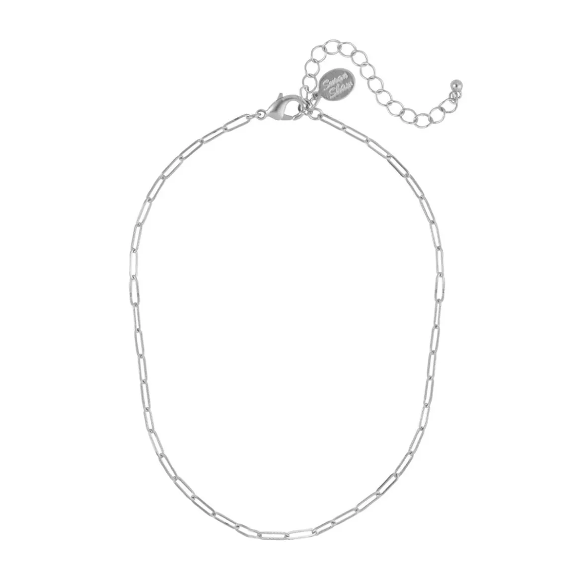 Small Paperclip Necklace