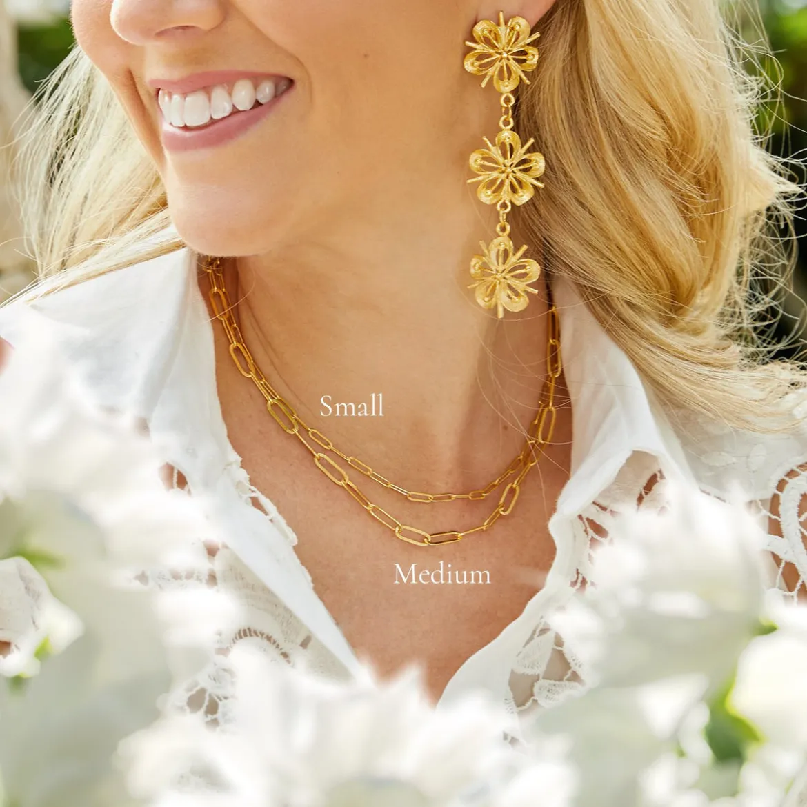 Small Paperclip Necklace
