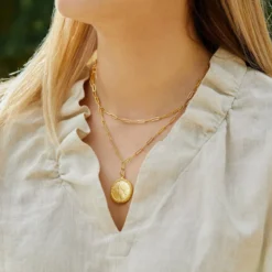 Small Paperclip Necklace