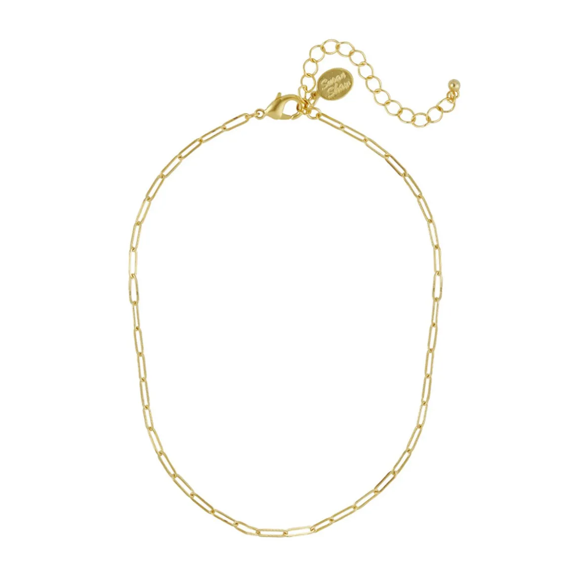 Small Paperclip Necklace