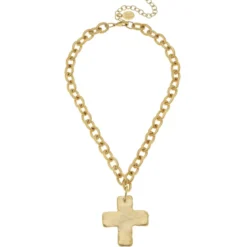 Solid Cross Necklace