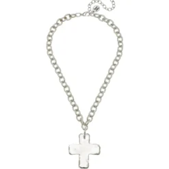 Solid Cross Necklace