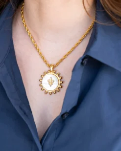 Sophie Fleur de Lis Necklace