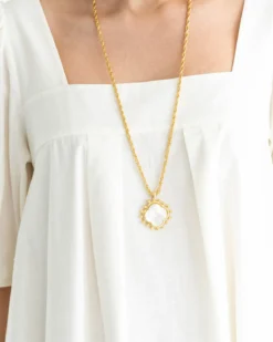 Sophie Long Clover Necklace