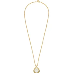 Sophie Long Engraved Bee Necklace