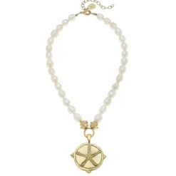 Starfish Pearl Necklace