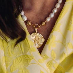 Starfish Pearl Necklace