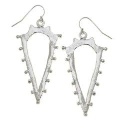 Studded Spear Earrings