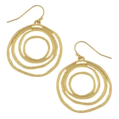 Swirl Cut Out Earrings