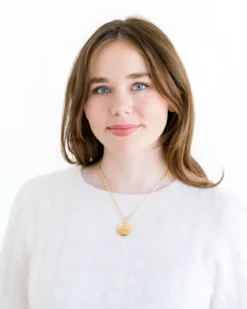 Tobacco Leaf Cable Necklace