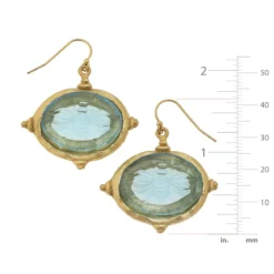Venetian Glass Bee Earrings