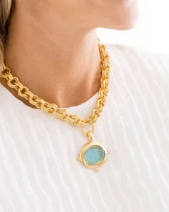 Venetian Glass Bee Necklace