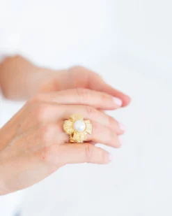 Vintage Cross Cab Ring