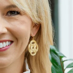 Woven Loop Earrings
